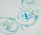 Flower Scroll Cake Stencil Top | C169 by Designer Stencils | Cake Decorating Tools |